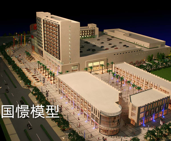 新泰市建筑模型